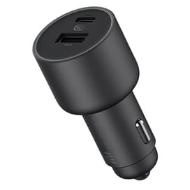 Автомобильное зарядное устройство Xiaomi 67W Car Charger (USB-A + Type-C) (BHR6814GL) фото