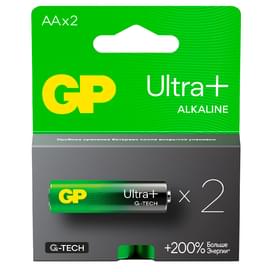 Батарейка AA 2шт GP Ultra Plus фото