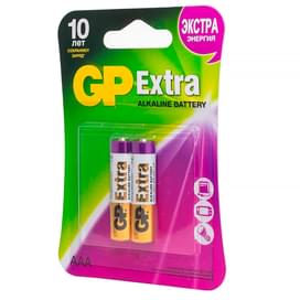 Батарейка AAA 2 шт GP Extra фото