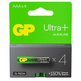 Батарейка AAA 4шт GP Ultra Plus фото