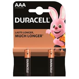 Батарейка AAA 2шт Duracell Basic (LR03/MN2400/2AАА) фото