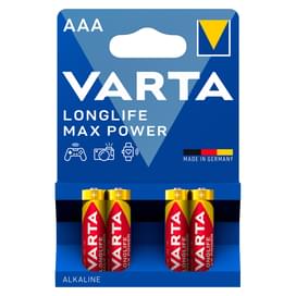 Varta Maxi-Tech Micro ААА (0004-4703-101-404) Батареясы 4 дн фото