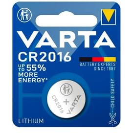Батарейка CR2016 1шт Varta Electronics (06016101401) фото