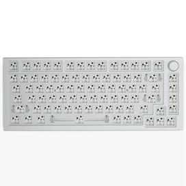 Glorious GMMK Pro 75%, White Ice (GLO-GMMK-P75-RGB-W) пернетақта құрастыруға арналған негізі фото