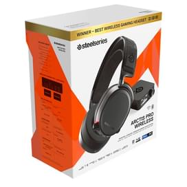 Игровая гарнитура беспроводная SteelSeries Arctis Pro Wireless, Black (61473) фото