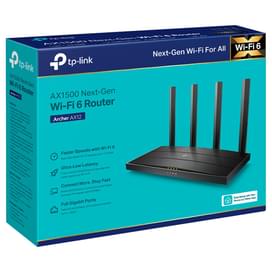 Беспроводной маршрутизатор, Tp-Link Archer AX12 4 порта+Wi-Fi 6, AX1500 GbE, до 1500Mbps (Archer AX1 фото