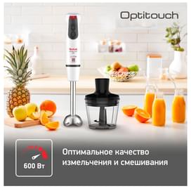 Блендер погружной Tefal Optitouch HB833132 Белый фото