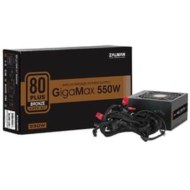 Блок питания 550W Zalman GigaMax ZM550-GVII ATX 80 PLUS Bronze 20+4pin, 4+4pin (ZM550-GVII) фото