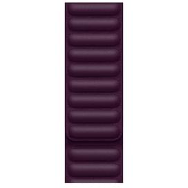 Браслет 41mm Dark Cherry Leather Link S/M (ML7M3ZM/A) фото