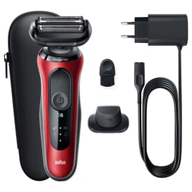 Бритва Braun Series 6 61-R1200s, Red Black фото