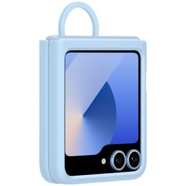 Чехол для Galaxy (Z Flip6) Silicone Cover Light Blue (EF-PF741TLEGRU) фото