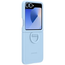 Чехол для Galaxy (Z Flip6) Silicone Cover Light Blue (EF-PF741TLEGRU) фото