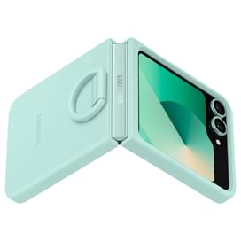 Чехол для Galaxy (Z Flip6) Silicone Cover Mint (EF-PF741TMEGRU) фото