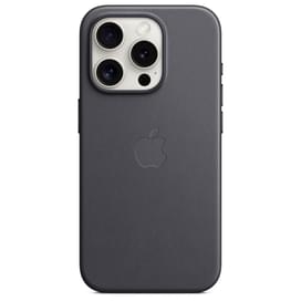 Чехол для iPhone 15 Pro FineWoven Case with MagSafe, Black (MT4H3ZM/A) фото