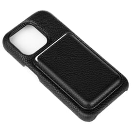 Чехол для  iPhone 15 Pro, iLera NAPA leather Case 1.0, Black (iLNAPA15Pb) фото