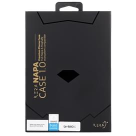 Чехол для  iPhone 15 Pro, iLera NAPA leather Case 1.0, Black (iLNAPA15Pb) фото