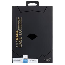 Чехол для iPhone 15 Pro Max, iLera NAPA leather Case 1.0, Black (iLNAPA15PMb) фото