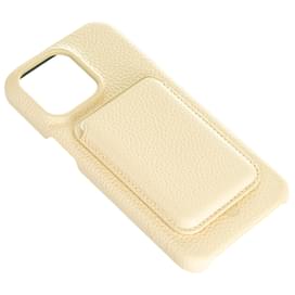 Чехол для  iPhone 15 Pro Max, iLera NAPA leather Case 1.0, Lady Beige (iLNAPA15PMld) фото