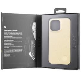 Чехол для  iPhone 15 Pro Max, iLera NAPA leather Case 1.0, Lady Beige (iLNAPA15PMld) фото