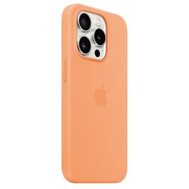 Чехол для iPhone 15 Pro, Silicone Case with MagSafe, Orange Sorbet (MT1H3ZM/A) фото