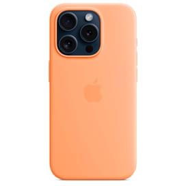 Чехол для iPhone 15 Pro, Silicone Case with MagSafe, Orange Sorbet (MT1H3ZM/A) фото