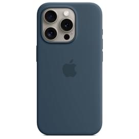 Чехол для iPhone 15 Pro, Silicone Case with MagSafe, Storm Blue (MT1D3ZM/A) фото