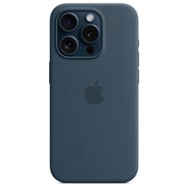Чехол для iPhone 15 Pro, Silicone Case with MagSafe, Storm Blue (MT1D3ZM/A) фото