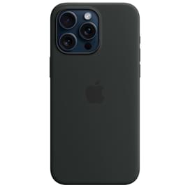 Чехол для iPhone 15 Pro Max, Silicone Case with MagSafe, Black (MT1M3ZM/A) фото