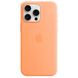 Чехол для iPhone 15 Pro Max, Silicone Case with MagSafe, Orange Sorbet (MT1W3ZM/A) фото