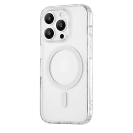 Чехол для iPhone 15 Pro, ROCKET, MagSafe, Clear silicon, TPU+PC (RCS608TT61PPR-I23M) фото