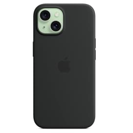 Чехол для iPhone 15, Silicone Case with MagSafe, Black (MT0J3ZM/A) фото