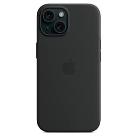 Чехол для iPhone 15, Silicone Case with MagSafe, Black (MT0J3ZM/A) фото