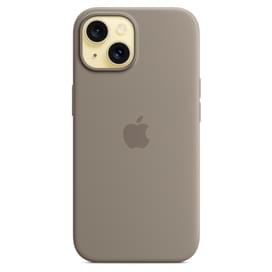 Чехол для iPhone 15, Silicone Case with MagSafe, Clay (MT0Q3ZM/A) фото