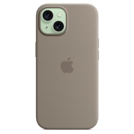 Чехол для iPhone 15, Silicone Case with MagSafe, Clay (MT0Q3ZM/A) фото