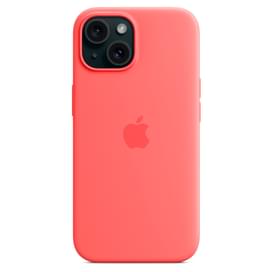 Чехол для iPhone 15, Silicone Case with MagSafe, Guava (MT0V3ZM/A) фото
