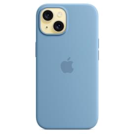 Чехол для iPhone 15, Silicone Case with MagSafe, Winter Blue (MT0Y3ZM/A) фото