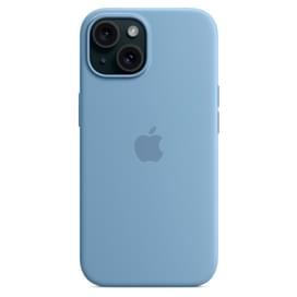 Чехол для iPhone 15, Silicone Case with MagSafe, Winter Blue (MT0Y3ZM/A) фото
