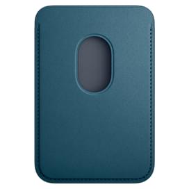 Чехол для iPhone FineWoven Wallet with MagSafe, Pacific Blue (MT263ZM/A) фото