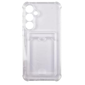 Чехол для Samsung Galaxy A35, Прозрачный силиконовый чехол с визитницей A-Case (CASE-V-SGA35) фото
