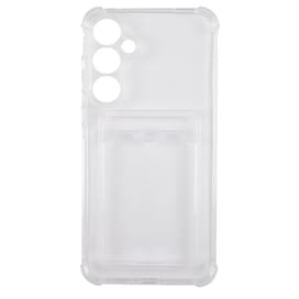 Чехол для Samsung Galaxy A55, Прозрачный силиконовый чехол с визитницей A-Case (CASE-V-SGA55) фото