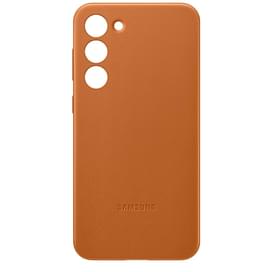 Чехол для Samsung Galaxy S23+ Leather Cover, Camel (EF-VS916LAEGRU) фото