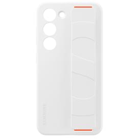 Чехол для Samsung Galaxy S23 Silicone Grip Cover, White (EF-GS911TWEGRU) фото