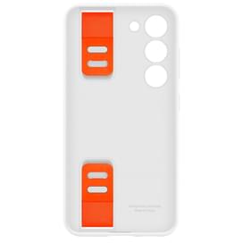 Чехол для Samsung Galaxy S23 Silicone Grip Cover, White (EF-GS911TWEGRU) фото