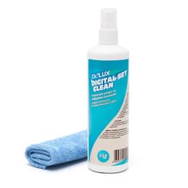 Чистящие салфетки для цифровых устройств Delux Digital Set Clean + Спрей 250 мл (07724) фото