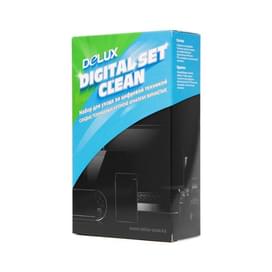 Чистящие салфетки для цифровых устройств Delux Digital Set Clean + Спрей 250 мл (07724) фото