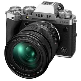 Беззеркальный фотоаппарат FUJIFILM X-T5 Kit 16-80 mm Silver фото