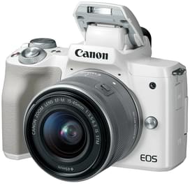 Беззеркальный фотоаппарат Canon EOS M50 Mark II EF-M 15-45 IS STM White фото