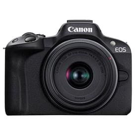 Беззеркальный фотоаппарат Canon EOS R50 RF-S 15-45 IS STM Black фото