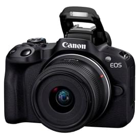 Беззеркальный фотоаппарат Canon EOS R50 RF-S 15-45 IS STM Black фото