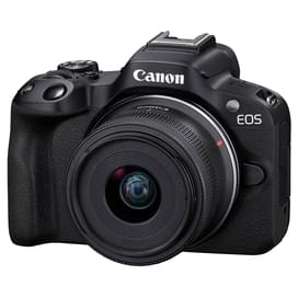 Беззеркальный фотоаппарат Canon EOS R50 RF-S 15-45 IS STM Black фото
